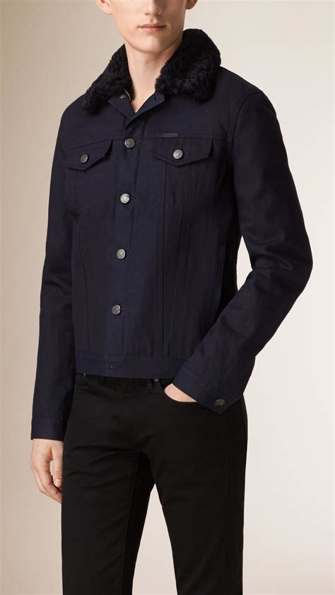 burberry denim jackets at ebay|Burberry denim jacket men's.